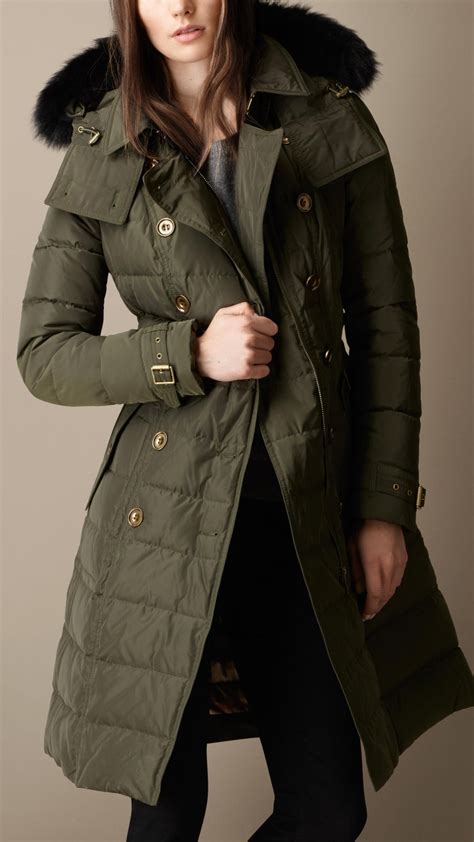 burberry down coat ladies|burberrywinter coat sale for women.